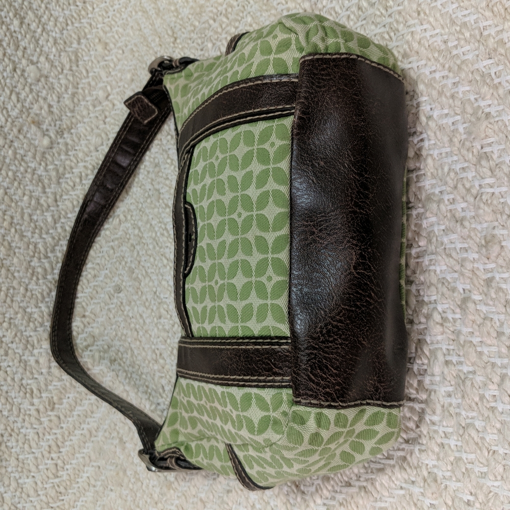 FOSSIL WOMEN'S SHOULDER BAG Leather Trim - Picture 3 of 13